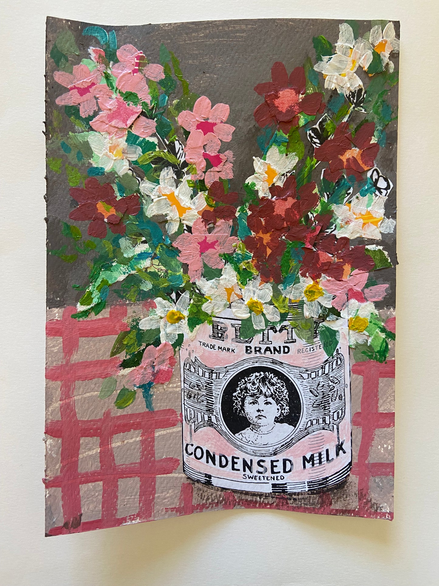 Wildflowers in Vintage Jar