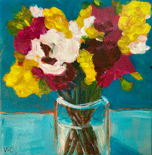 The Avenue Series “No. 2” (15x15cm Acrylic on Block Canvas)