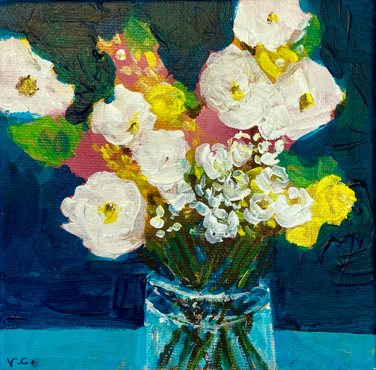 The Avenue Series “No. 1” (15x15cm Acrylic on Block Canvas)