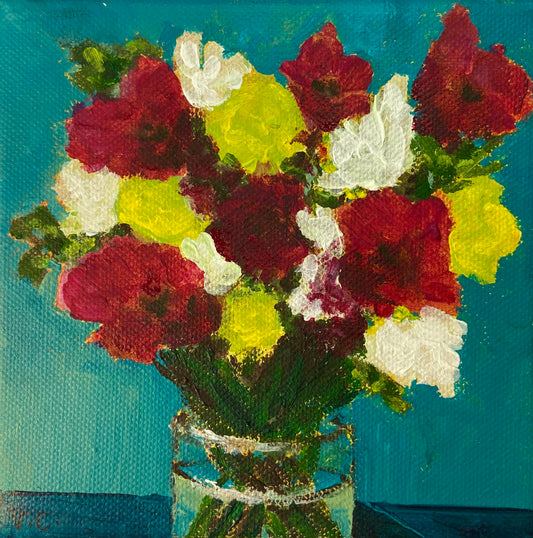 The Avenue Series “No. 5” (15x15cm Acrylic on Block Canvas)